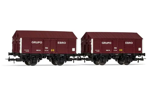 R.N. ged. Güterwagen Grupo Ebro Ep. III