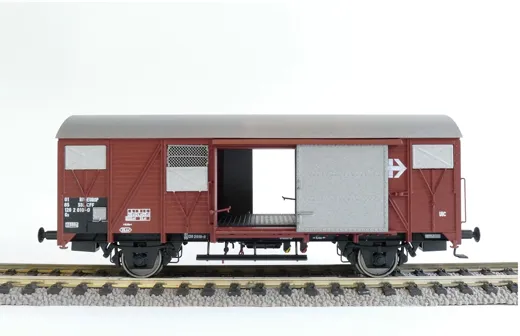 SBB CFF Gs K4 EUROP mit aluminium Luftklappen und grossem SBB Emblem Epoche IV Nr. 120 2010-0