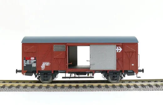 SBB CFF Gs K4 EUROP mit aluminium Luftklappen, grosse und kleine SBB Embleme Epoche IV Nr. 120 1469-9