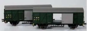 2-er Set SBB CFF Zk PTT Grün Epoche III (exklusiv für KML)