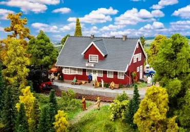 Schwedischer Bahnhof