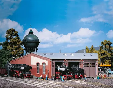 Ringlokschuppen, 3-ständig (lange Ausführung)