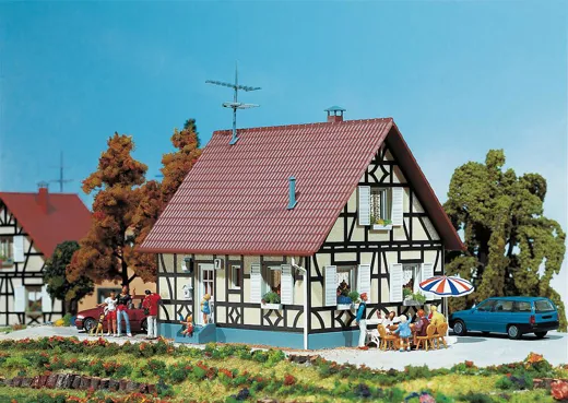 Einfamilienhaus mit Fachwerk