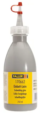 Einbett-Leim, schottergrau, 250 ml