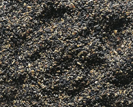 Streumaterial, Gleisschotter,  dunkelbraun, 100 g