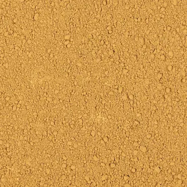 Streumaterial, Pulver, Tonerde-Untergrund, ockergelb, 240 g