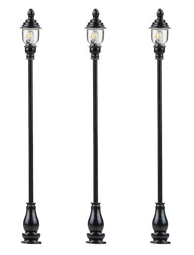 LED-Parklaterne, warm weiss (3stk)