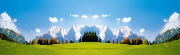 Modellhintergrund Karwendelgebirge