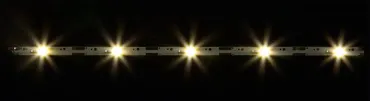 2 LED-Lichtleisten, warm weiss, je 180 mm