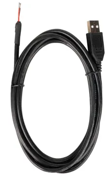 USB 2.0-Kabel, Typ A-Stecker an offenes Ende, 2 m