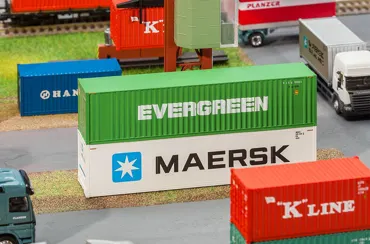 40' Hi-Cube Container EVERGREEN