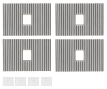 4 Dachelemente mit Oberlichtern, Goldbeck