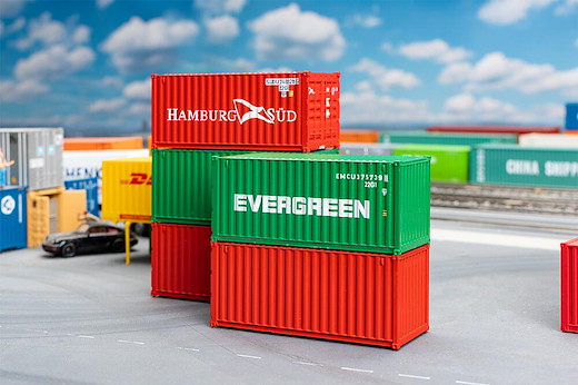 20' Container, 5er-Set