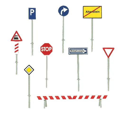 Verkehrsschilder-Set