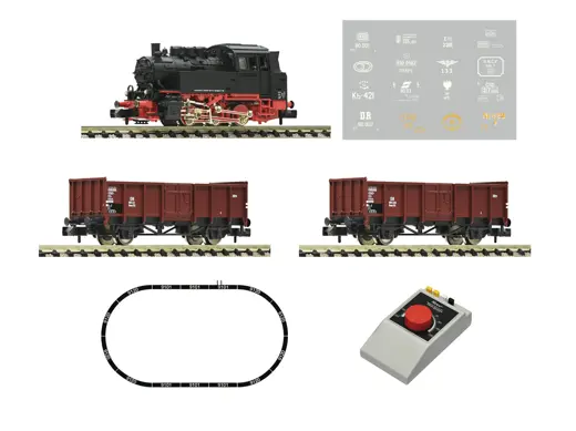 Analog Start Set: Dampflokomotive BR 80 mit Güterzug