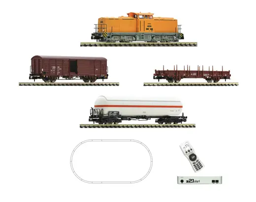 z21 start Digitalset: Diesellokomotive BR 111 mit Güterzug, DR