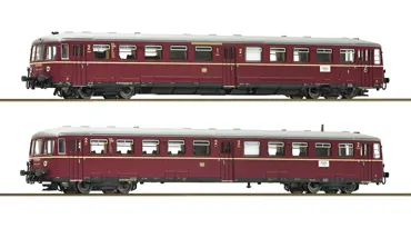 Akkutriebwagen ETA 150 mit Steuerwagen, DB