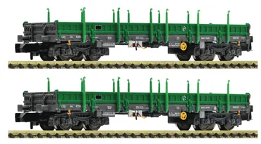 2-tlg. Set: Flachwagen, RENFE