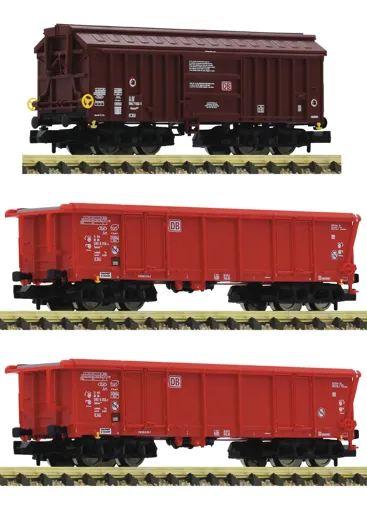 3-tlg. Set 2: Tontransportwagen, DB AG