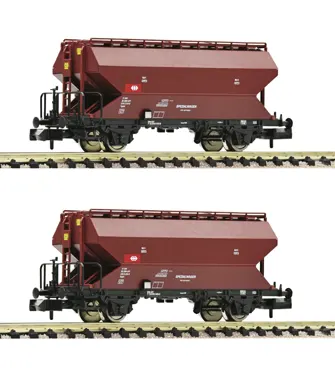 2-tlg. Set: Getreidesilowagen, SBB