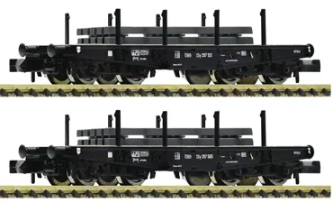 2-tlg. Set: Schwerlast-Flachwagen, ÖBB