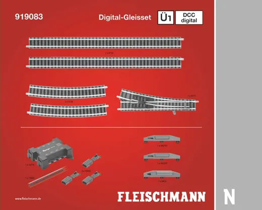 DCC digital, Gleisset Ü1