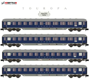 4tlg. TOUROPA Set 1 DB Ep.IIIb 2xBcm53/2xBcm53-60