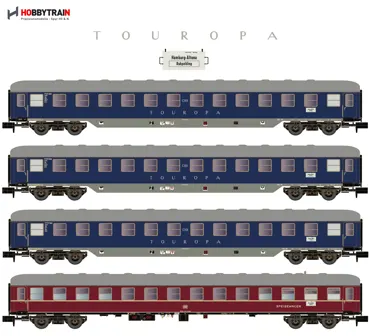 4tlg. TOUROPA Set 2 DB Ep.IIIb 3x Bcm53/WRtüm 51-60