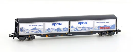 SBB Habils "aproz/Migros" Güterwagen, Ep.V