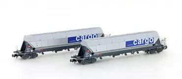 2er Set Silowagen Tagnpps SBB Getreide-Transport, Ep.VI