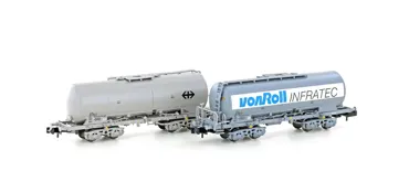 2er Set Silowagen Uacs SBB + Von Roll Infratec, Ep.IV-V