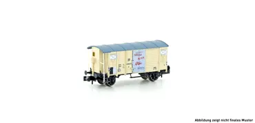 Gedeckter Güterwagen K2 SBB/NESTLE, Ep.II