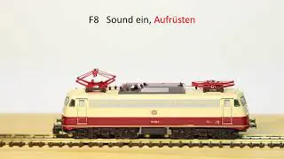 E-Lok BR 112 DB Ep.IV, TEE (ex Rheingold), Sound
