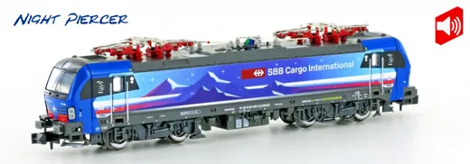 E-Lok BR 193 Vectron SBB Cargo "Night Piercer" Ep.VI Sound