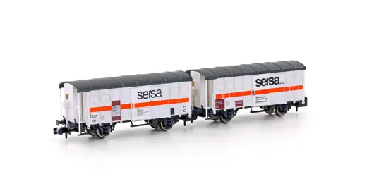 2er Set Bahnbauwagen K3 SERSA, Ep.V