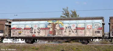 SBB Schiebewandwagen Hbbillns Graffiti Kids united, Ep. V