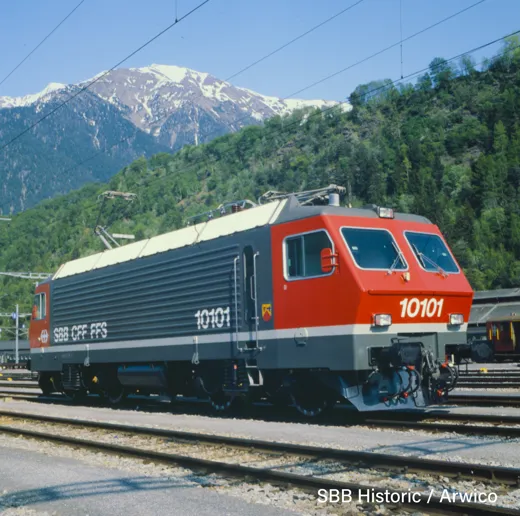 SBB E-Lok Re 4/4 IV (10101), Ep.IV
