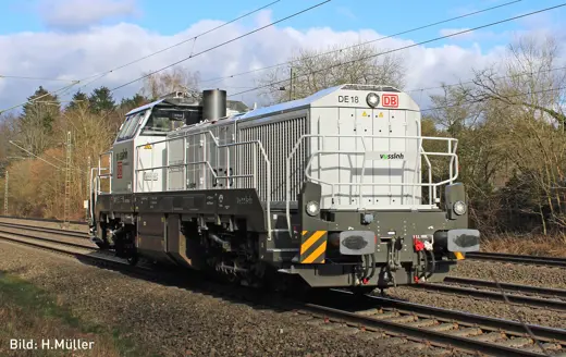 Diesellok Vossloh DE18 DB Cargo, Ep.VI, Sound