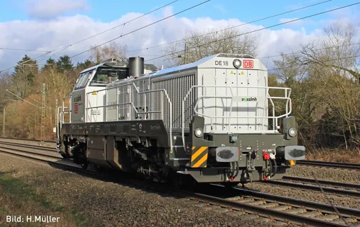 Diesellok Vossloh DE18 DB Cargo, Ep.VI, Sound