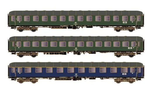 3er Set Personenwagen DB, Ep.IVa, D1213