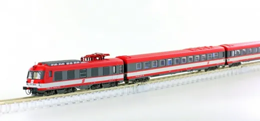 6tlg. Triebzug 4010.024 rot/weiss Pflatsch Logo, ÖBB, Ep. III