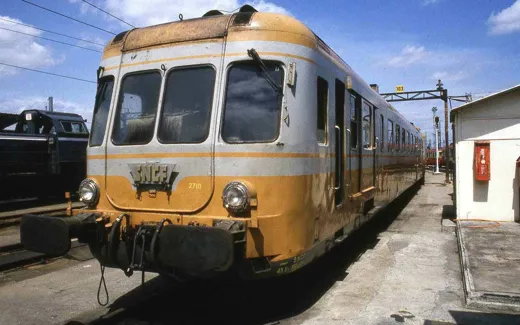 SNCF RGP2 D-Triebzug 2-teilig orange/inox Ep.IV