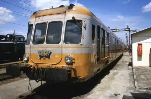 SNCF RGP2 D-Triebzug 2-teilig orange/inox EpIV DCS