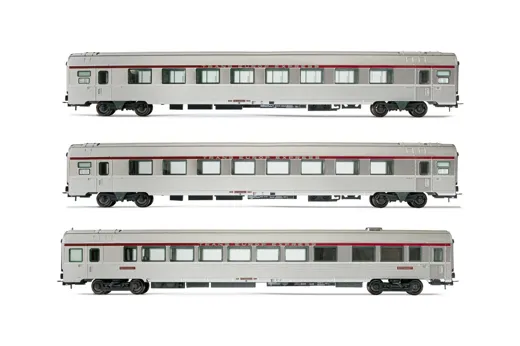 SNCF 3 TEE-Wagen ARBALETE Vru, A8u, A8tu Ep.IV