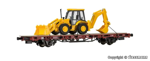 H0 Niederbordw.Bagger JCB 4CX