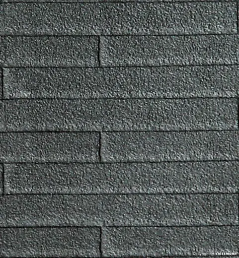 34116 H0 Dachpappe-Platte, L ca. 20 x B 12 cm