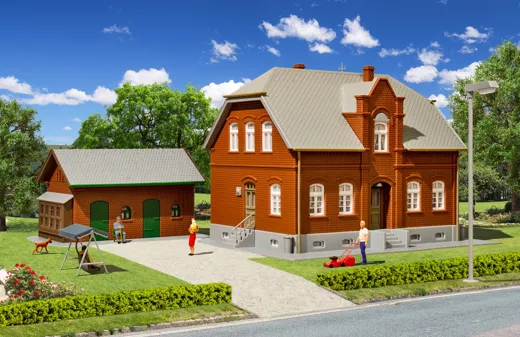 H0 Siedlungshaus Oberhausen