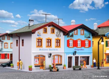 H0 Schlossapotheke und Antiqu