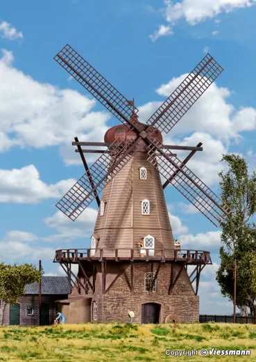 H0 Windmuehle in Hammarlunda