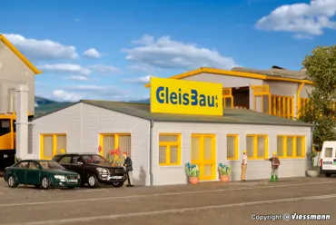 H0 Werkskantine GleisBau